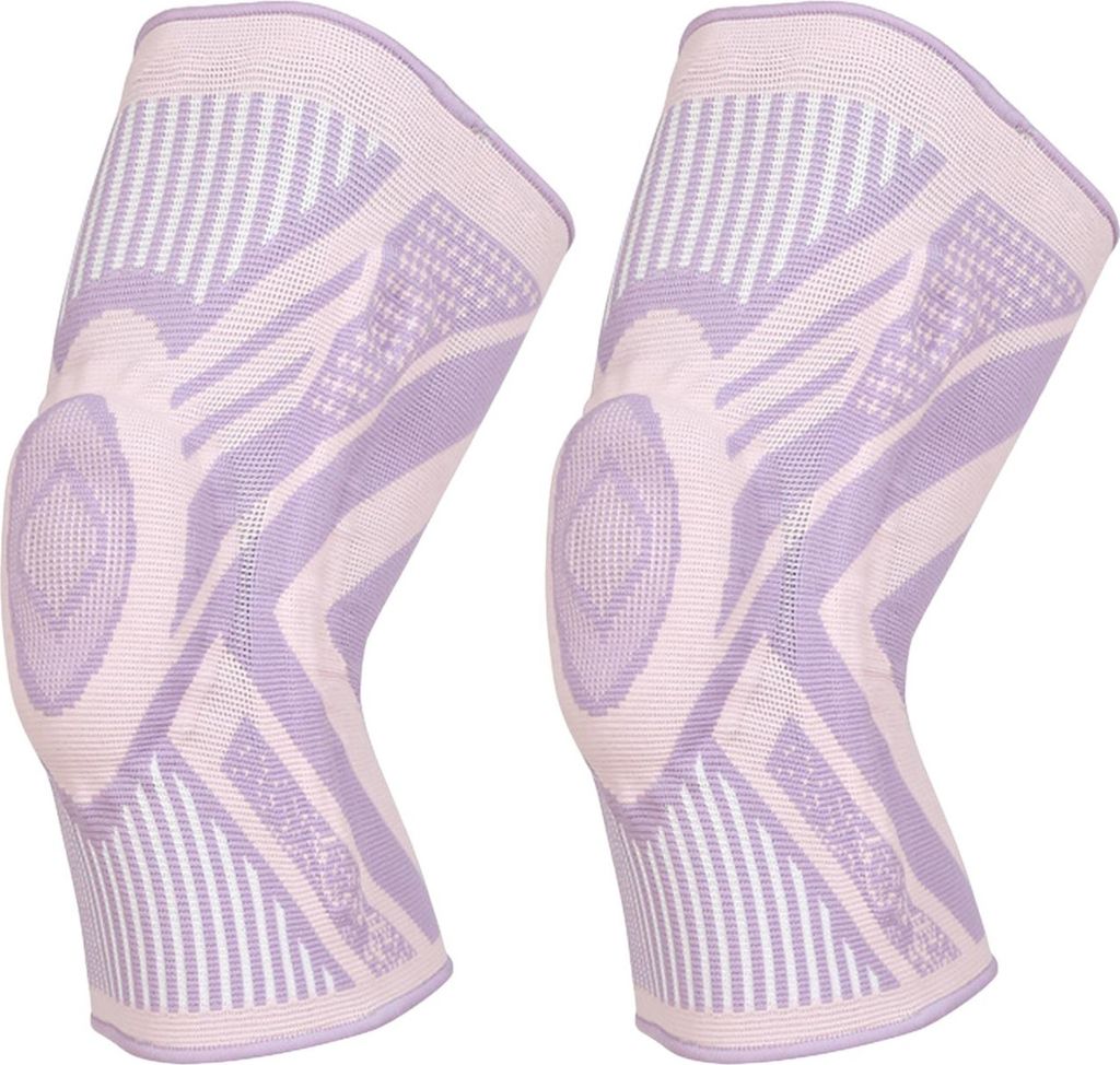 2Pcs Sport Knie Unterstützung Anti-Slip Knie Kompression Hülse Lauf Schmerz Relief Protector Knie Brace für Sportler