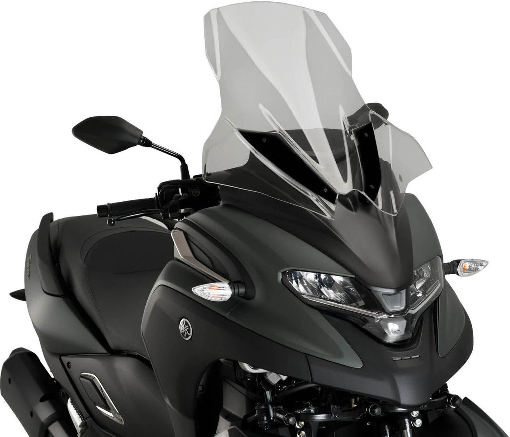 Cupolino PUIG v-tech touring fumè chiaro per Yamaha tricity Immagine del prodotto 