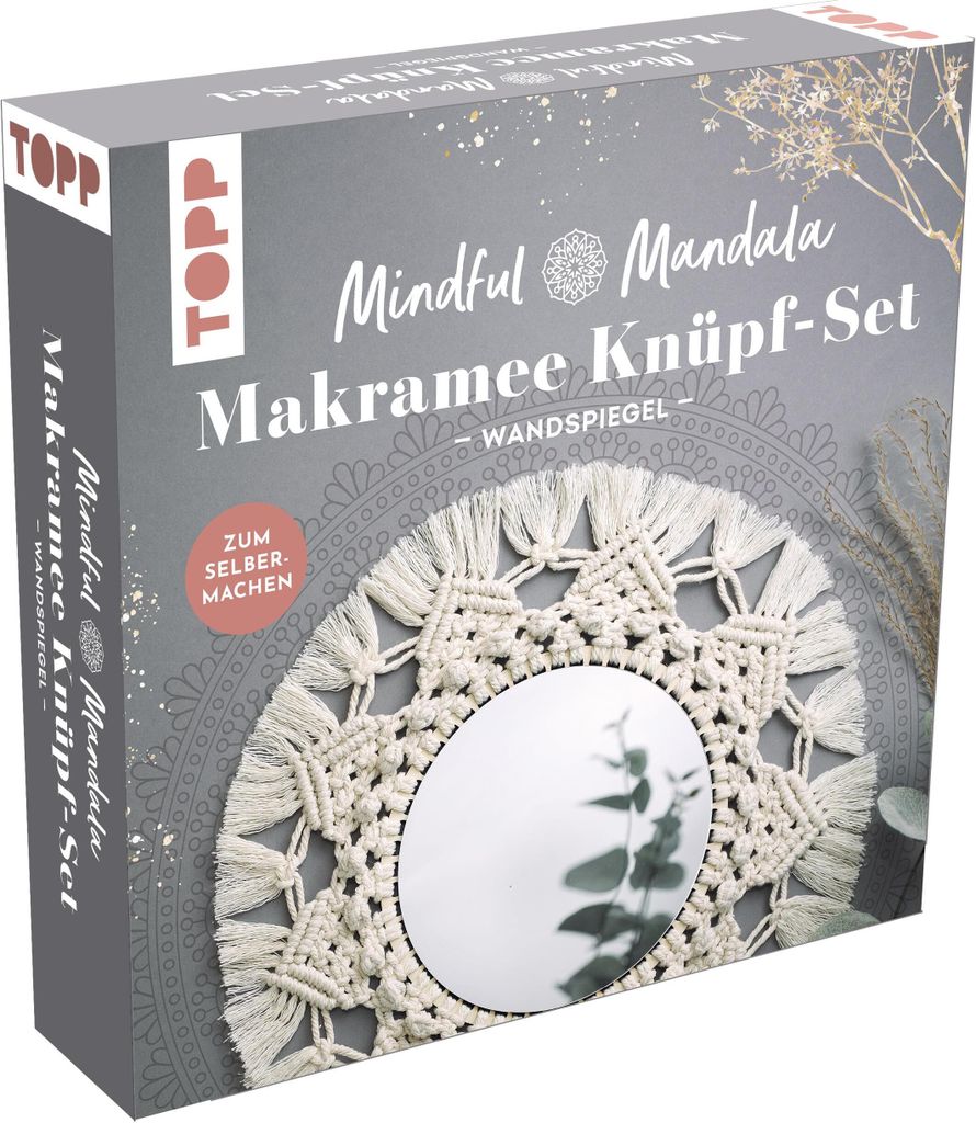 frech verlag Mindful Mandala - Makramee-Knüpf-Set: Produktbild 