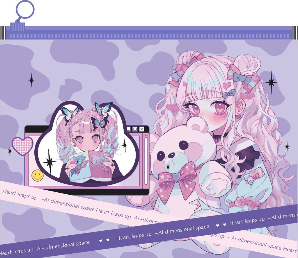 Zip-Ordner B5 Manga Pink Fantasy M&G