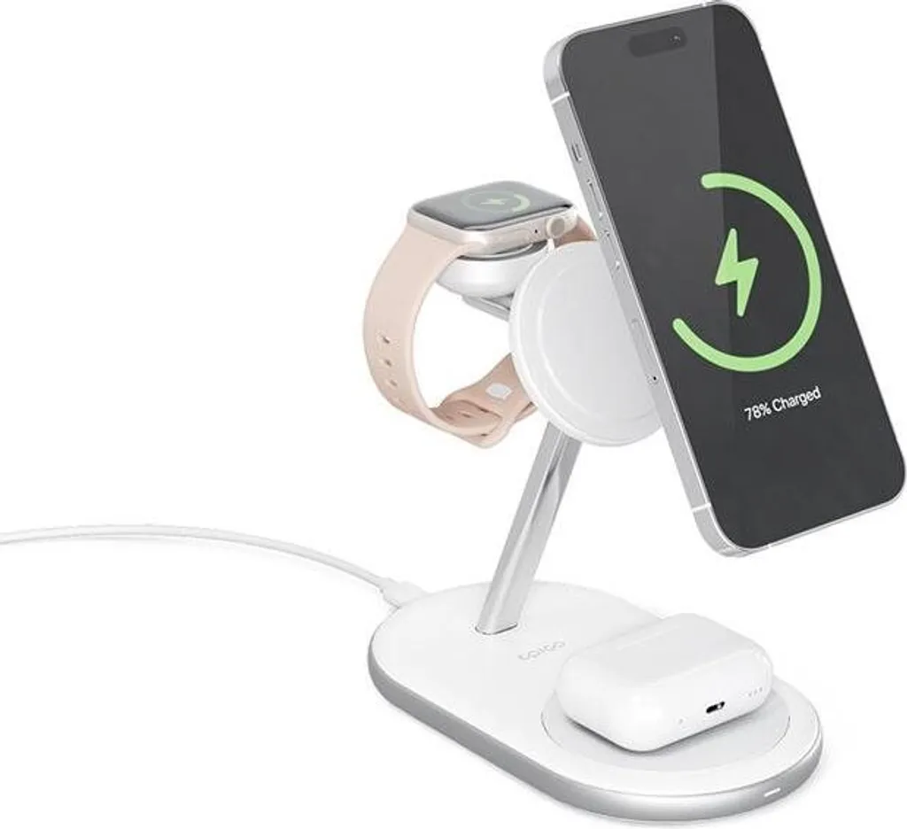 Fini les Câbles : Station de Charge Epico 3-en-1 MagSafe Solution Complète - 3