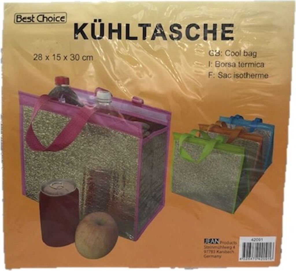 Faltbare Kühltasche mit effektiver Isolierung für Produktbild 
