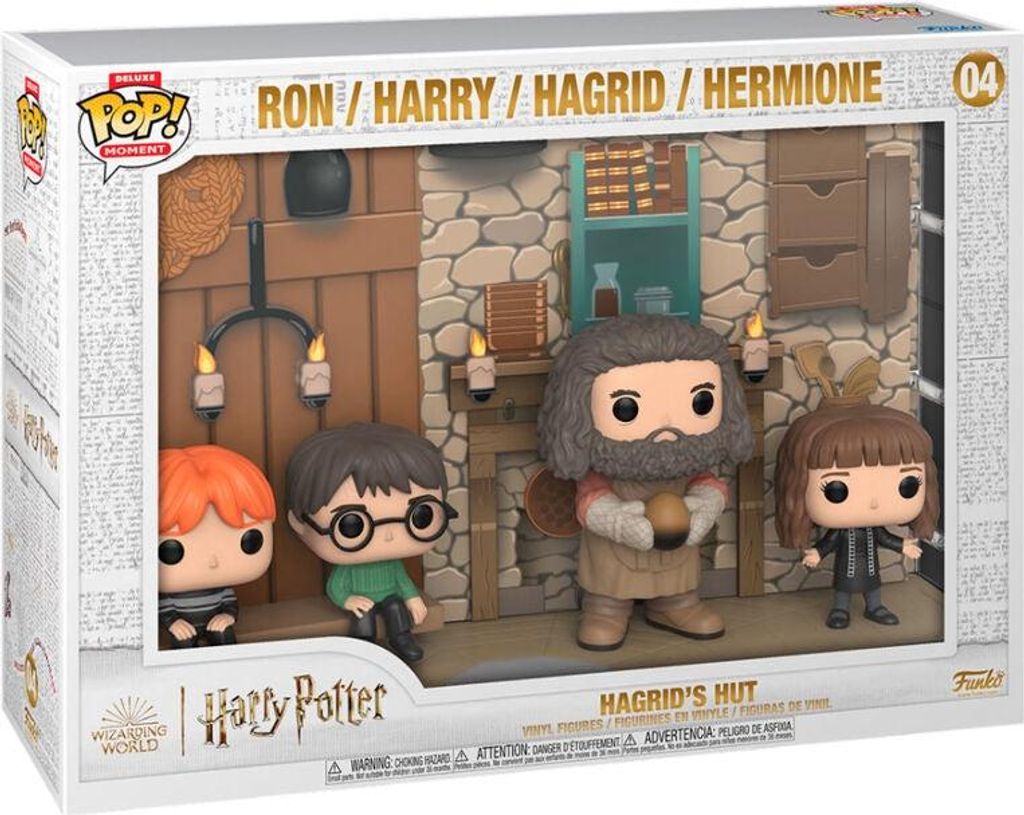 Harry Potter Hagrids Hütte Spielset mit Figuren und Zubehör