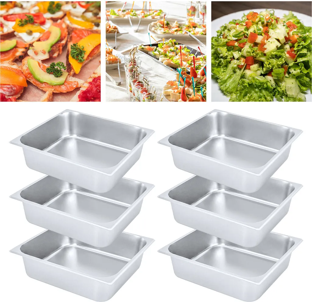 Récipient GN 1/3 Inox pour Préparation Culinaire et Stockage au Frais
