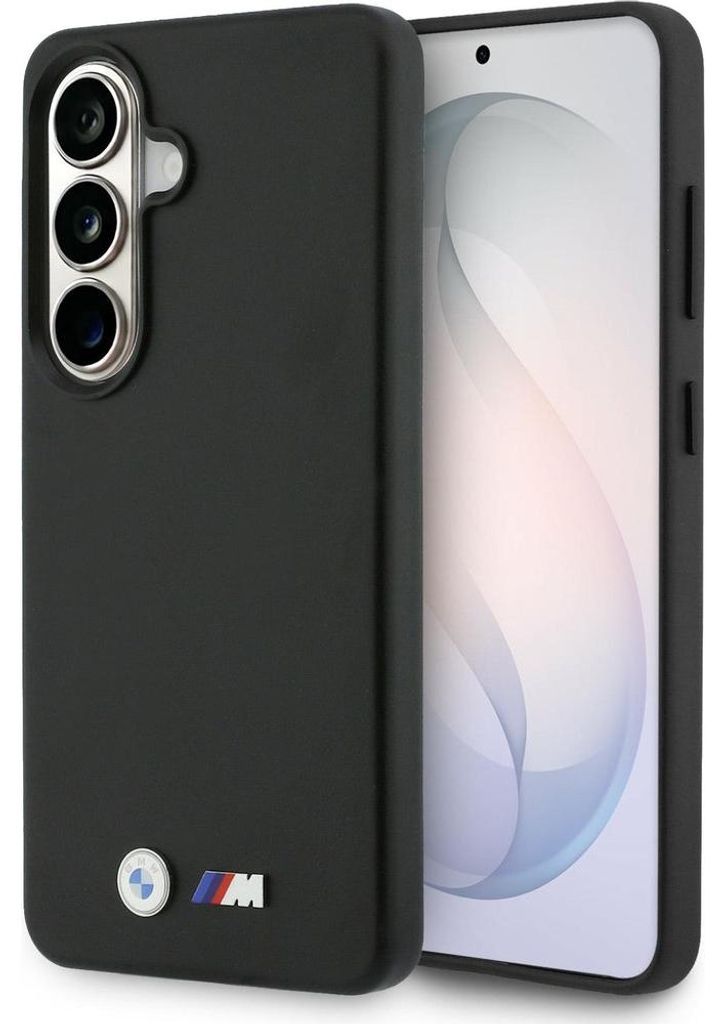 Handyhülle für Galaxy S26, BMW Hardcase Leather mit MagSafe, Schwarz