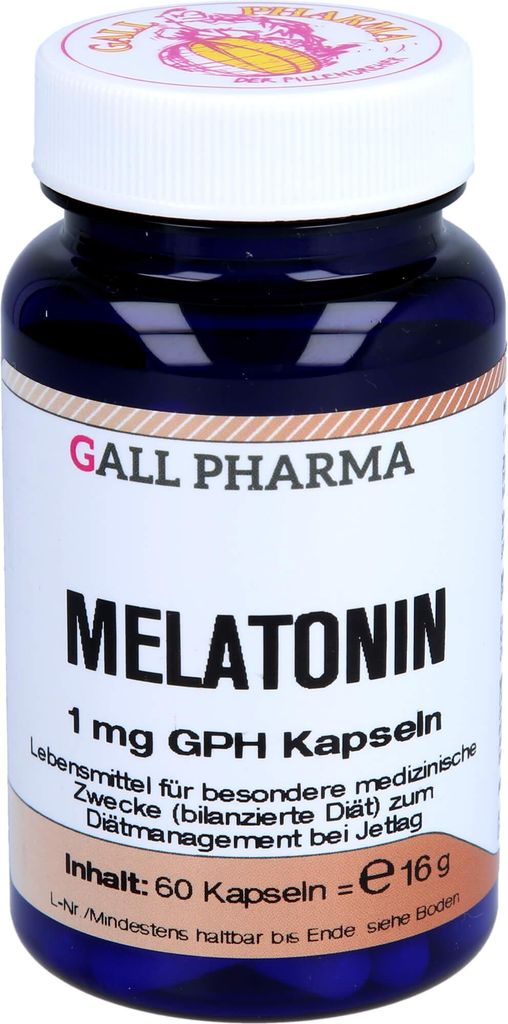 Melatonin 1mg GPH Kapseln, 60 St KAP