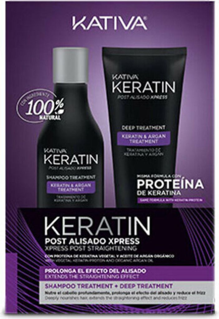 Kativa Keratin Post Smoothing Xpress Set 2 Artikel Produktbild 