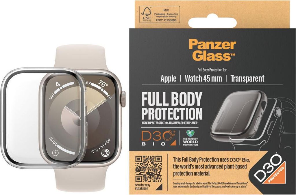 Full Body Watch 9 45mm Transparent