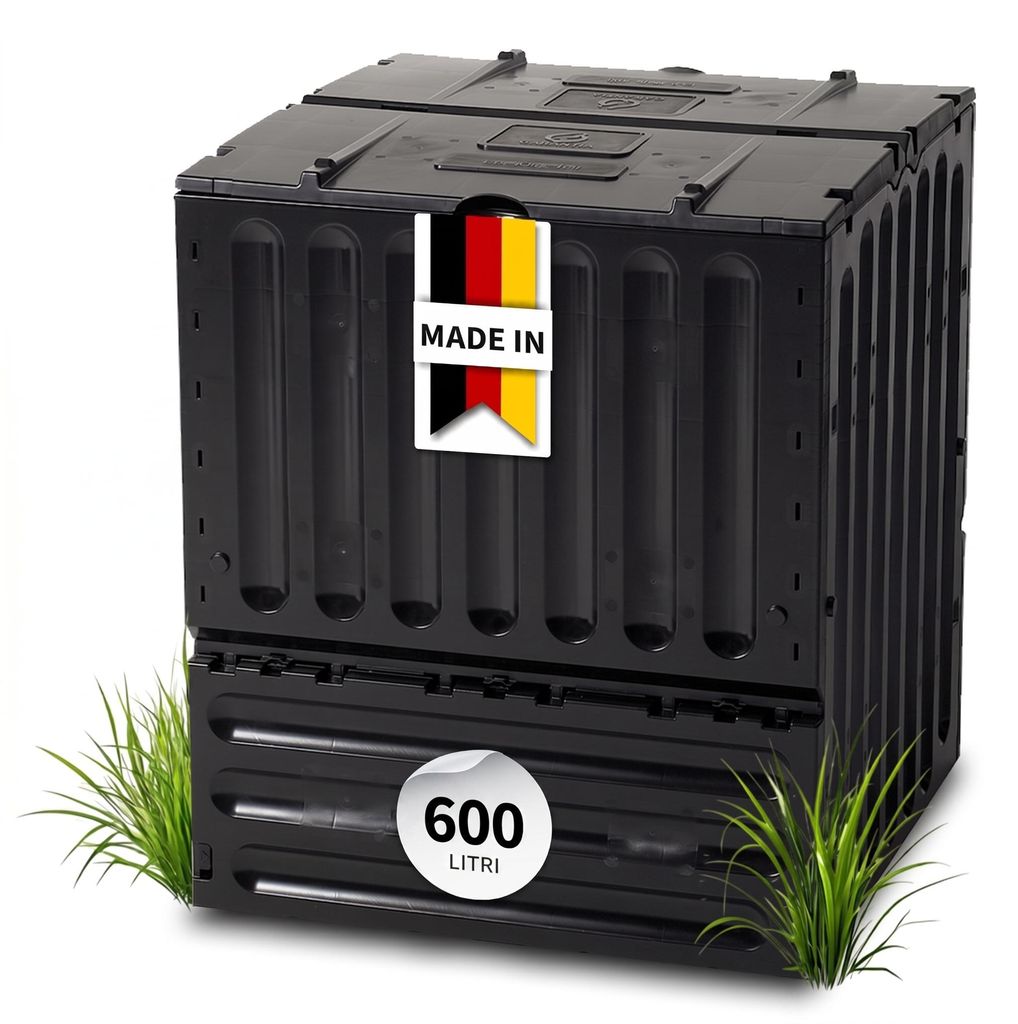 GARANTIA ECO-KING compostiera 600 litri nero Immagine del prodotto  Immagine generata dall'IA