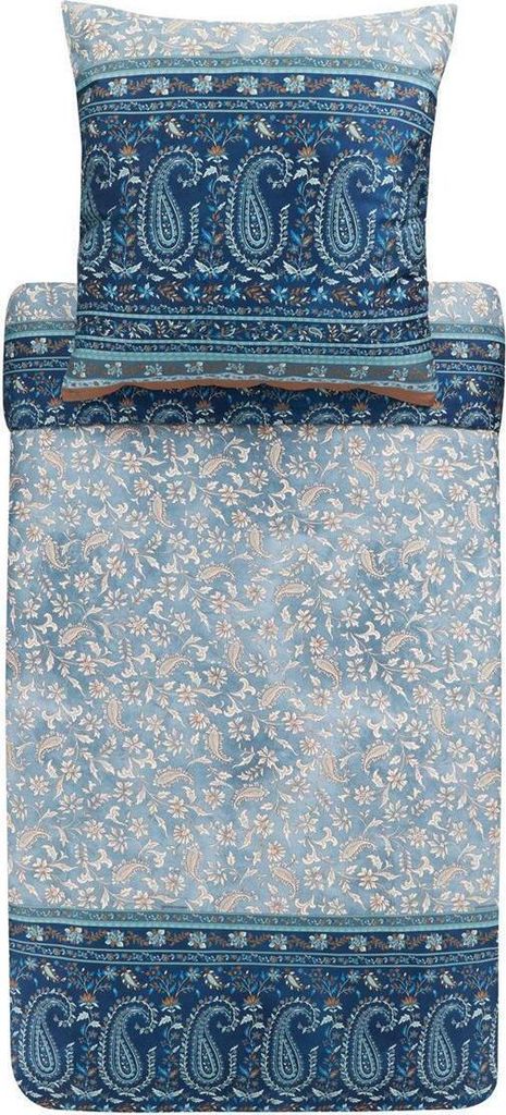 Bassetti Mako-Satin Bettwäsche-Garnitur COMO Farbe GRAU G1 Größe 200x200 + 2x80x80cm