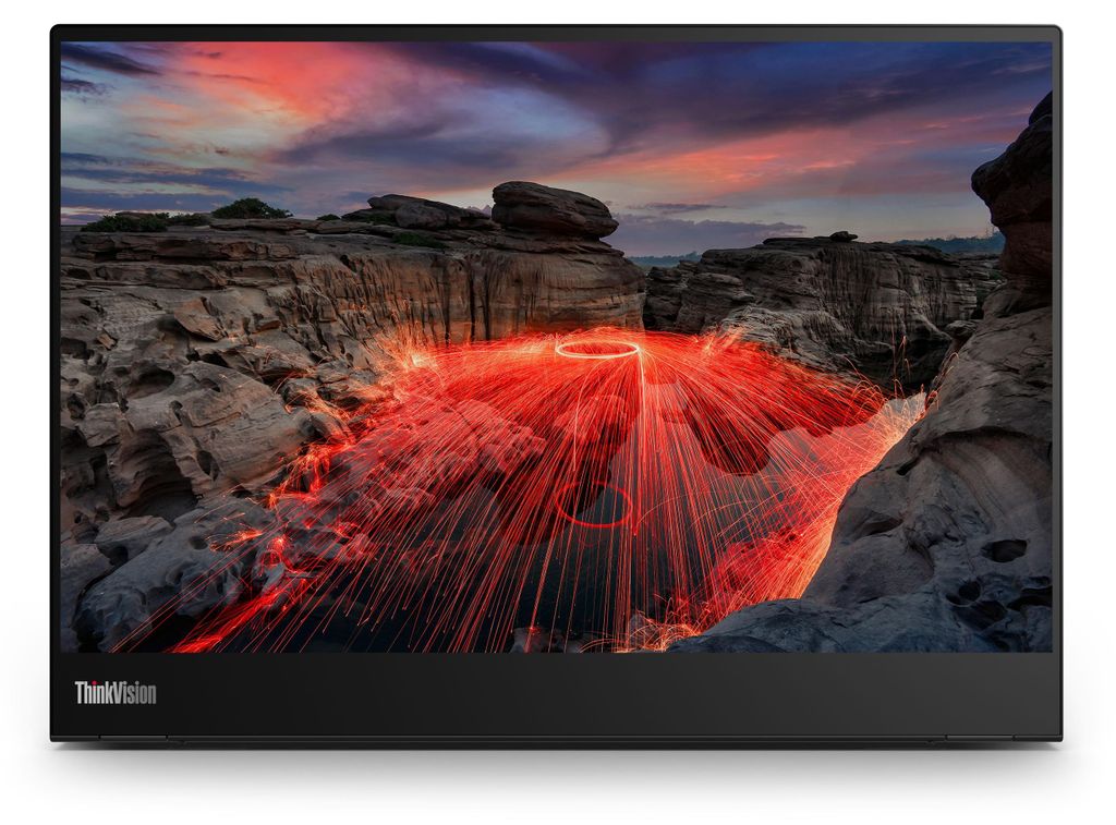 Lenovo ThinkVision M14t, 35,6 cm (14"), 2240 x 1400 Pixel, Produktbild 