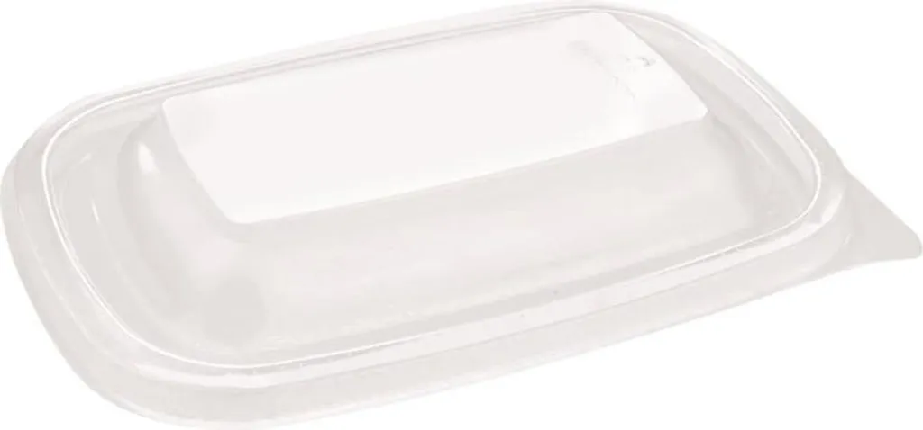 Couvercle 500 ml hermétique pour barquette rectangulaire sans fuites