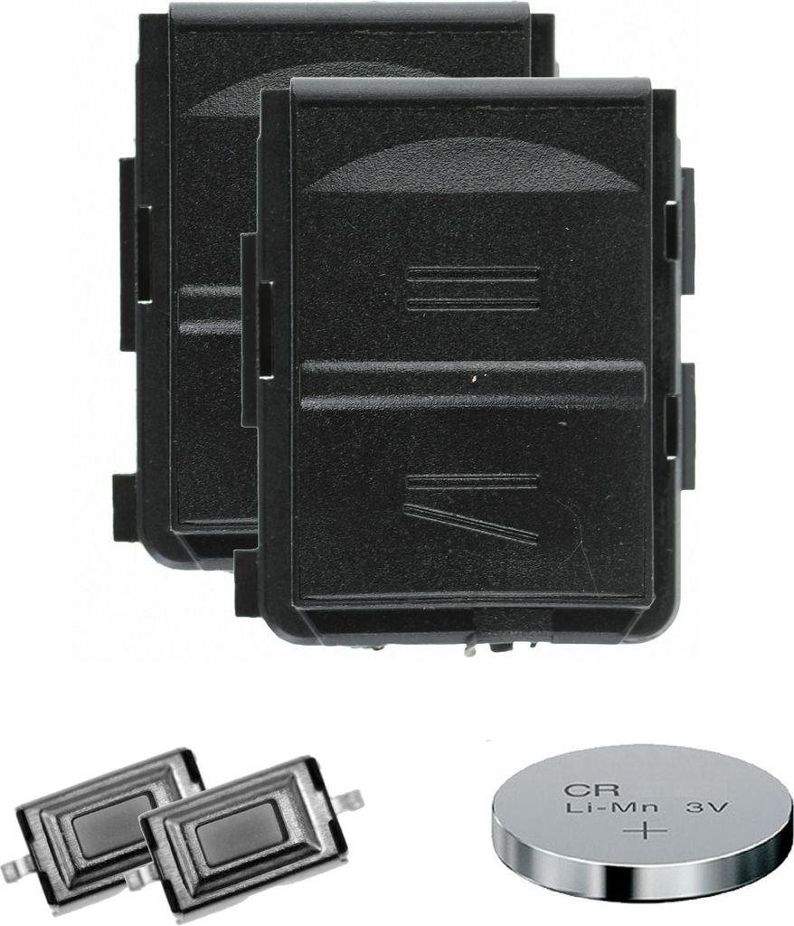 Reparatur Set Tastenfeld + Batterie + Mikrotaster kompatibel mit OPEL Corsa C Combo Meriva