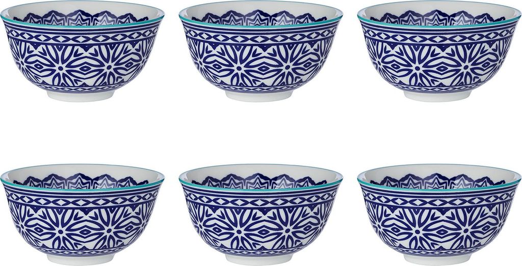 BUTLERS Schale ORNAMENTS 6er-Set Produktbild 