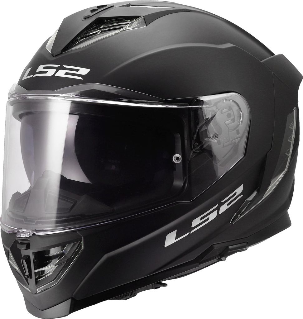 LS2 FF818 STORM III SOLID Integralhelm L in schwarz Produktbild 