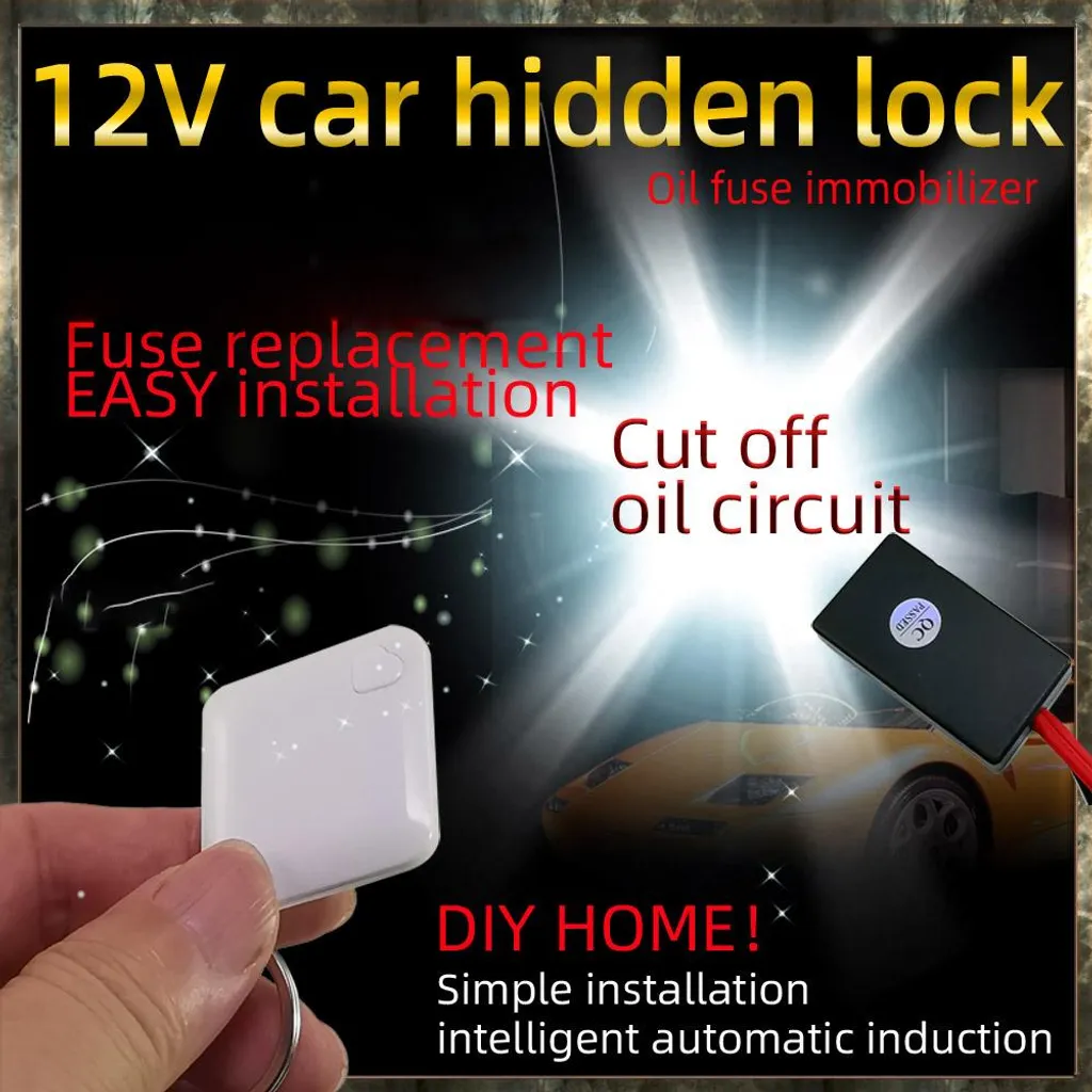 Système d'immobilisation moteur pour voiture avec alarme intelligente