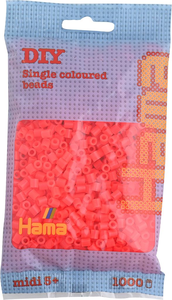 Borsa Hama con 1000 perline midi da stirare rosso neon Immagine del prodotto 