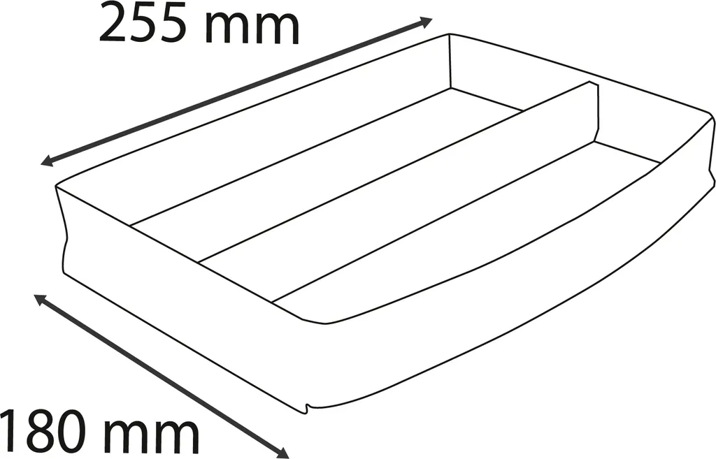 Rangement Courrier de Bureau 4 Compartiments Exacompta Bleu 11634D - 4