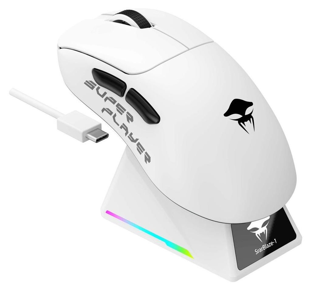 Havit StarBlaze-1 - Gaming-Maus (schwarz und weiß) Produktbild 