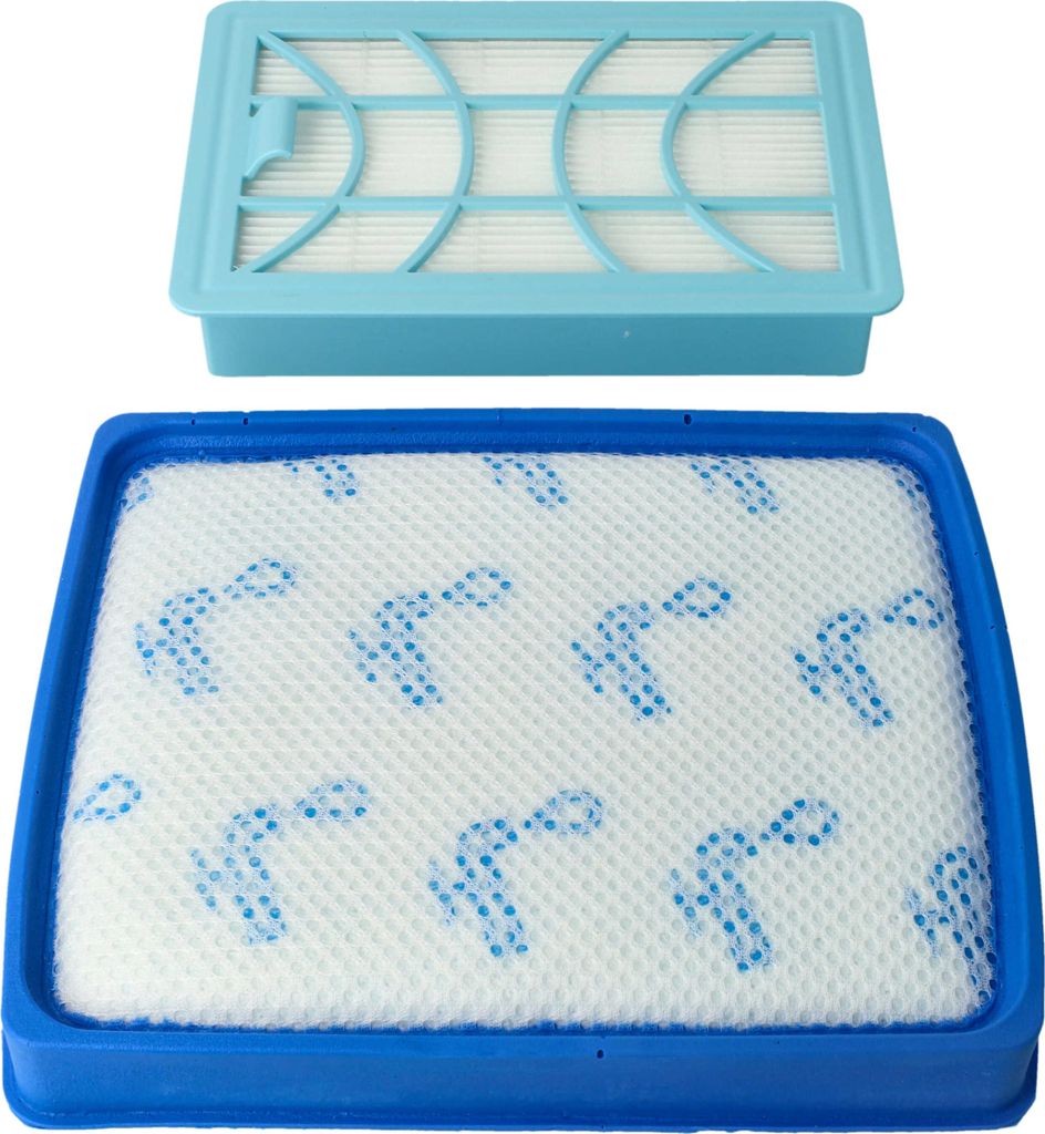 vhbw 1x Abluft-Filter, 1x Ansaugfilter kompatibel mit Produktbild 
