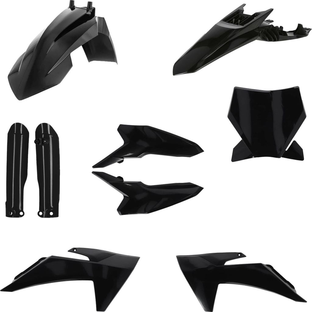 ACERBIS Verkleidungskit 9 Teile Schwarz für KTM SX 65