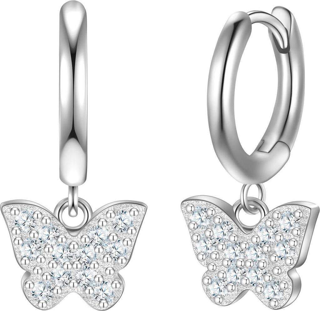 Glanzstücke München Creolen Schmetterling Sterling Silber Zirkonia 50084386