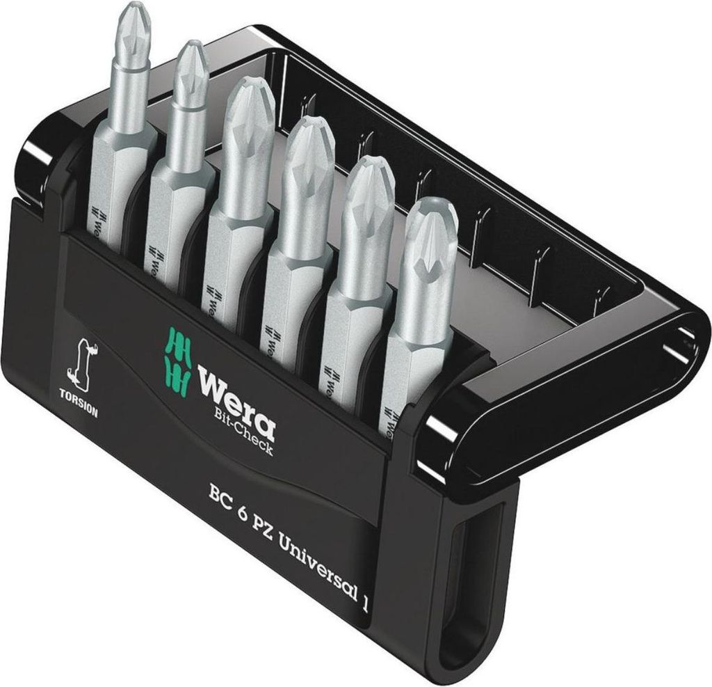 Wera Bit-Check 6 PZ Universal 1, 6-tlg. Produktbild 