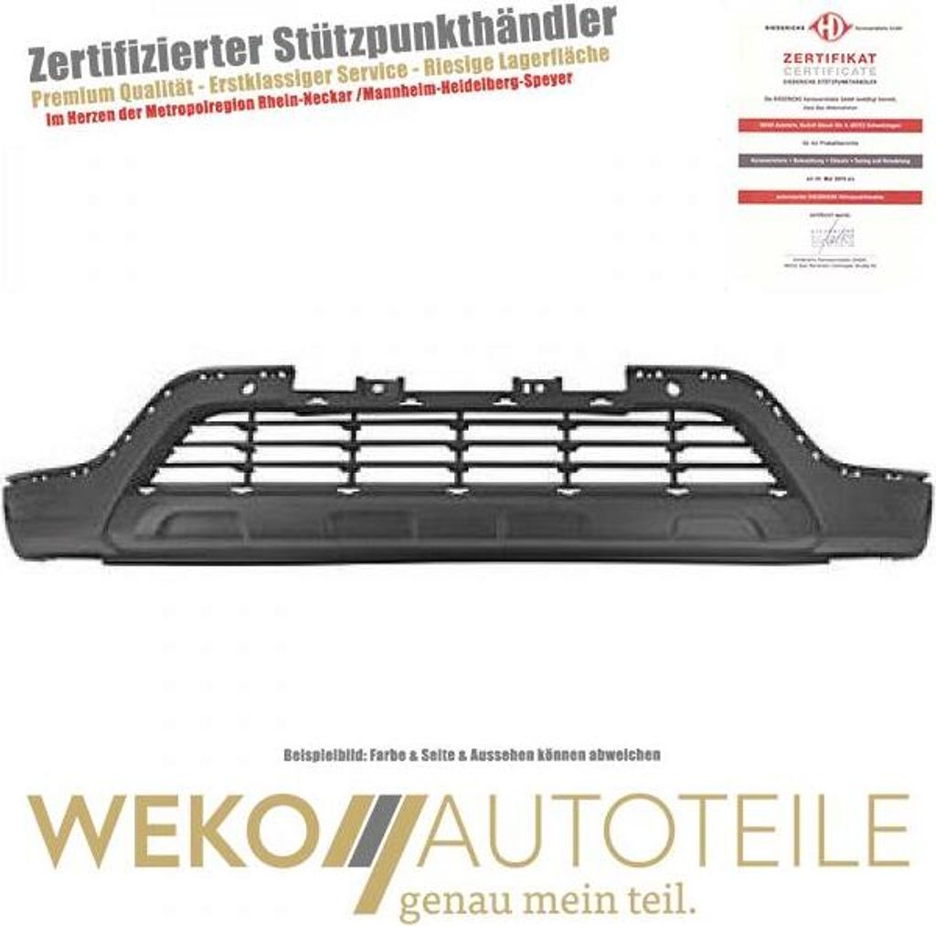 Lüftungsgitter Stoßstange DIEDERICHS 4445245 für RENAULT