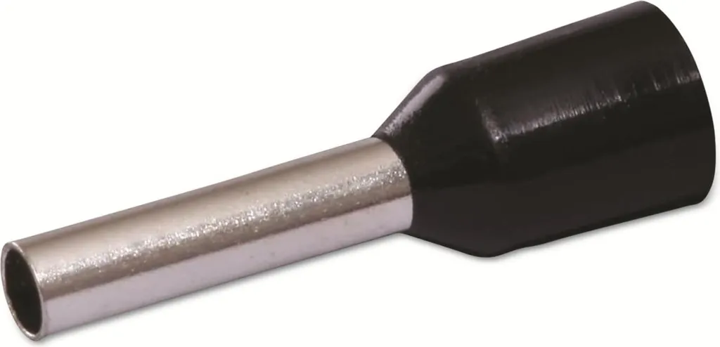 Kit 100 Ghiere Quadrios 22C428 per Cavi 1.5 mm² - Colore Nero DIN