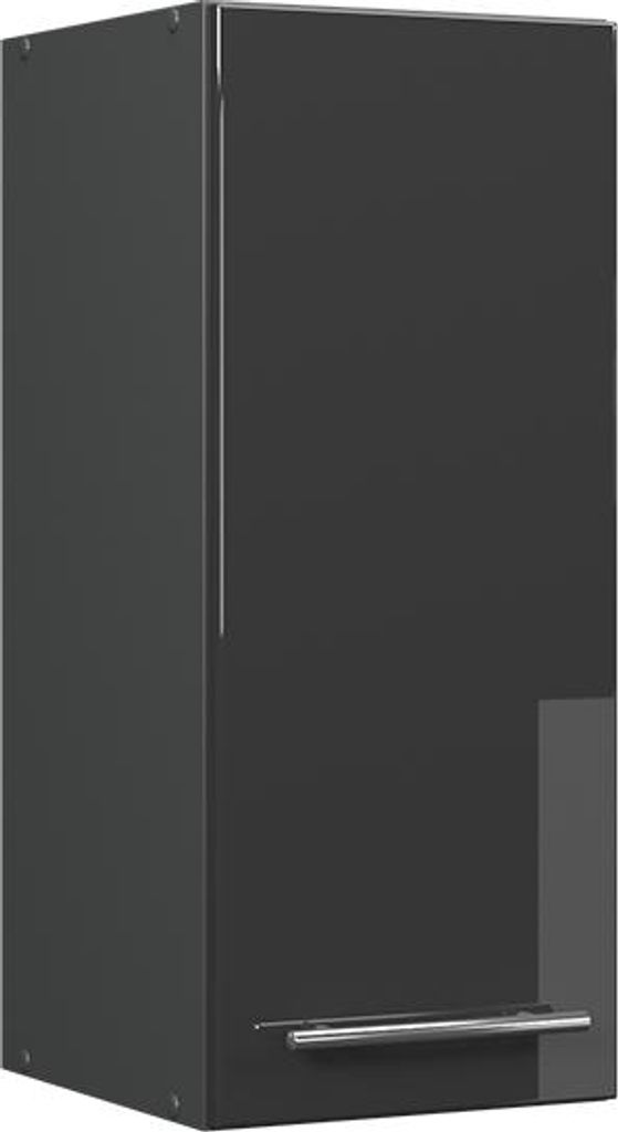 Vicco Hängeschrank Fame-Line, 30 cm, Anthrazit Hochglanz/Anthrazit