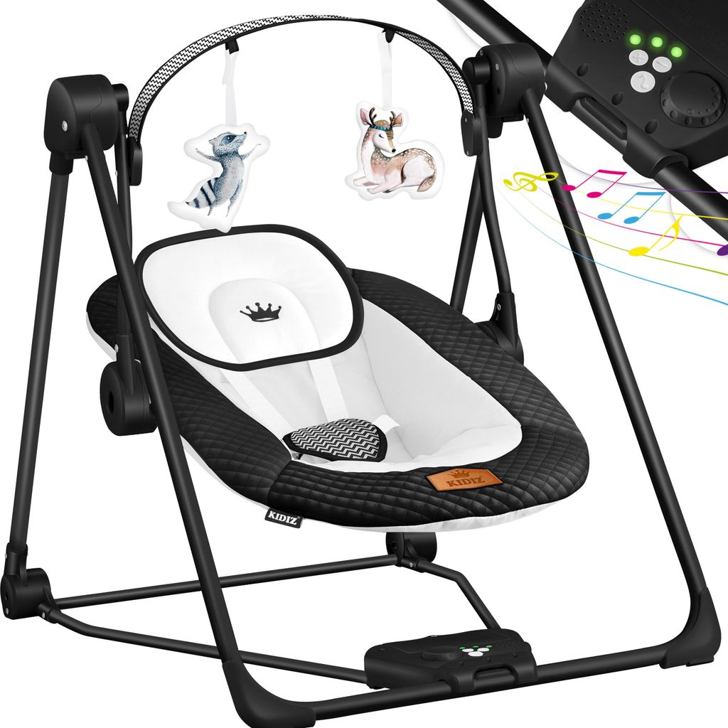 KIDIZ® Babywippe Babyschaukel mit 5 Produktbild 