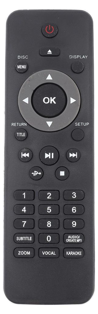 Náhradný diaľkový ovládač pre DVD prehrávač Philips Obrázok produktu 