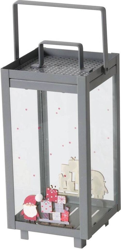 Weihnachtliche Laterne MONTI, 23 cm