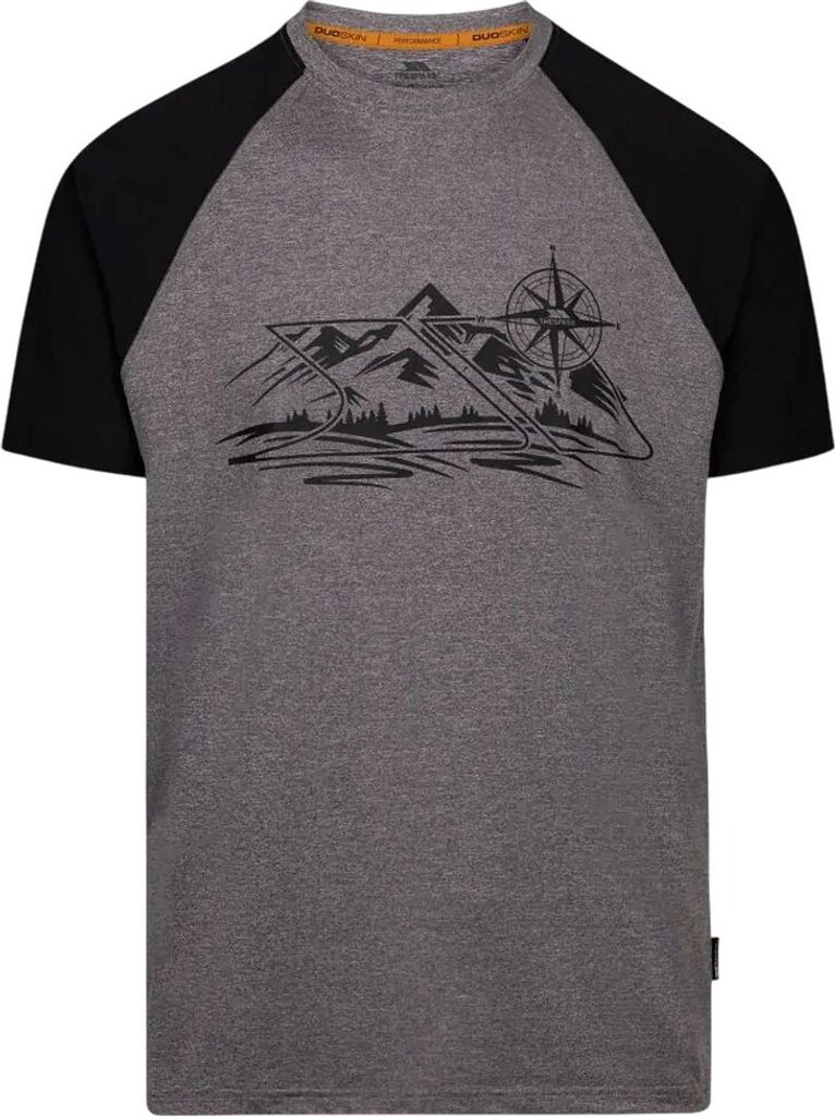 Trespass - "Fullmer" T-Shirt für Herren TP6930 (XS) (Grau meliert)