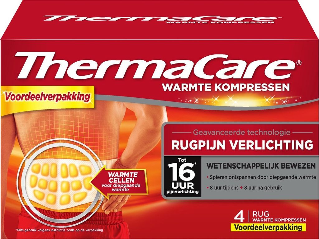 Thermacare Rückenschmerzlinderung Wärmekompresse Advantage Produktbild 