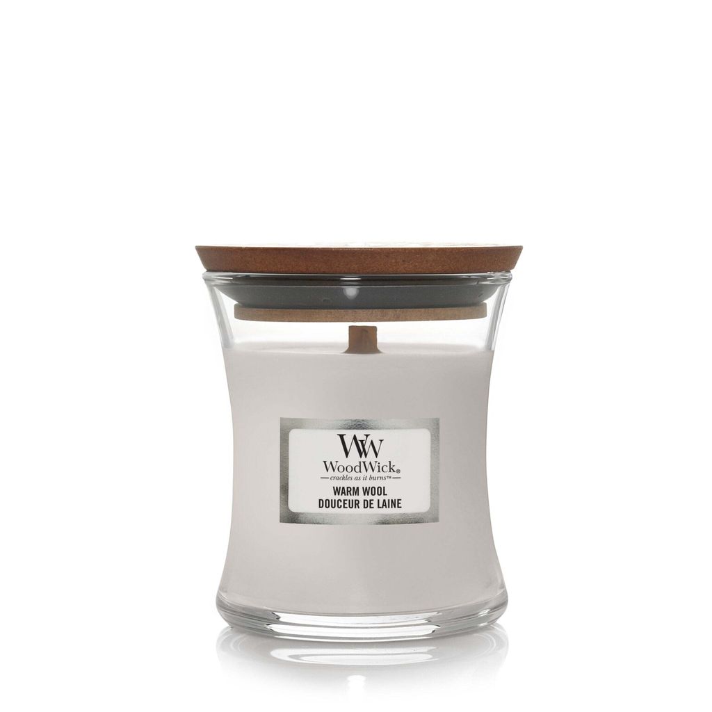 WoodWick Mini Hourglass Candles Duftkerze Warm Wool 85 g Produktbild 