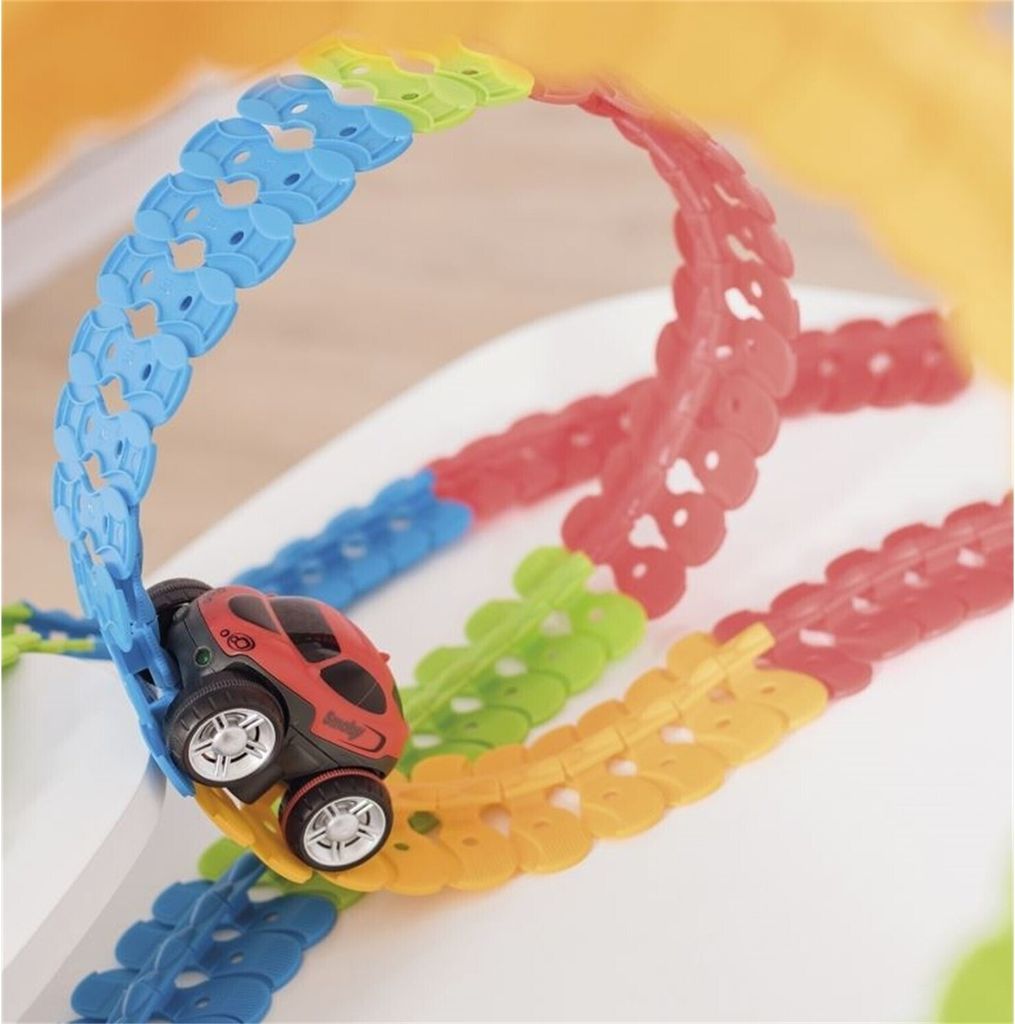 Smoby FleXtreme Starter-Set Autorennbahn - 184 bunte Produktbild 25