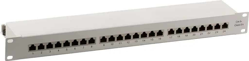 Panneau de Brassage 1U EFB Elektronik 37666SW.1M Haute Densité Métal