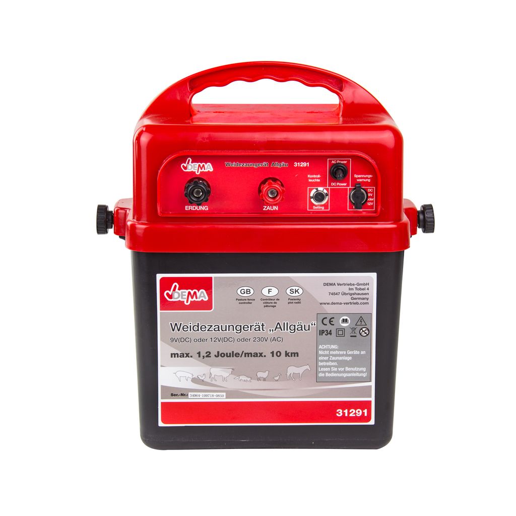 Elektrický ohradník Allgäu 9/12/230 V Obrázok produktu 