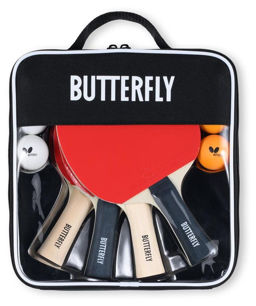 Butterfly Tischtennisschläger Set EASY Pack of 4  | 4x Produktbild 