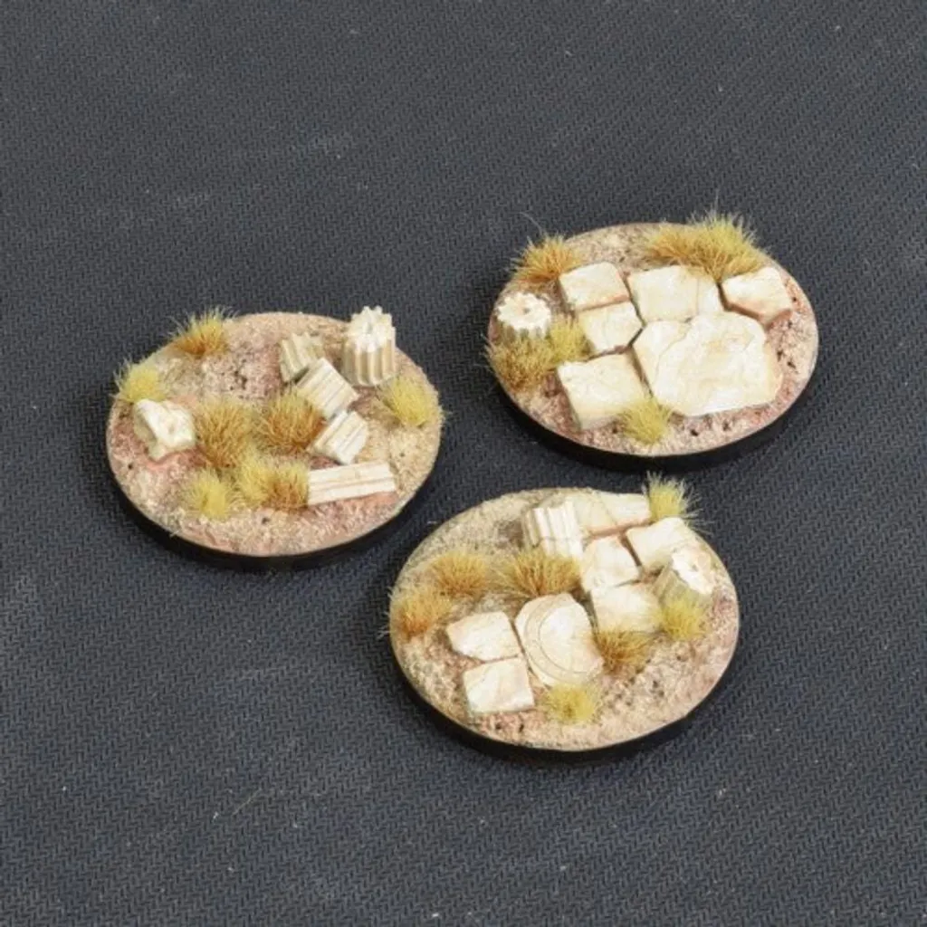 Gamers Grass Basing Bits Temple Resin - Éléments de Décor non Peints