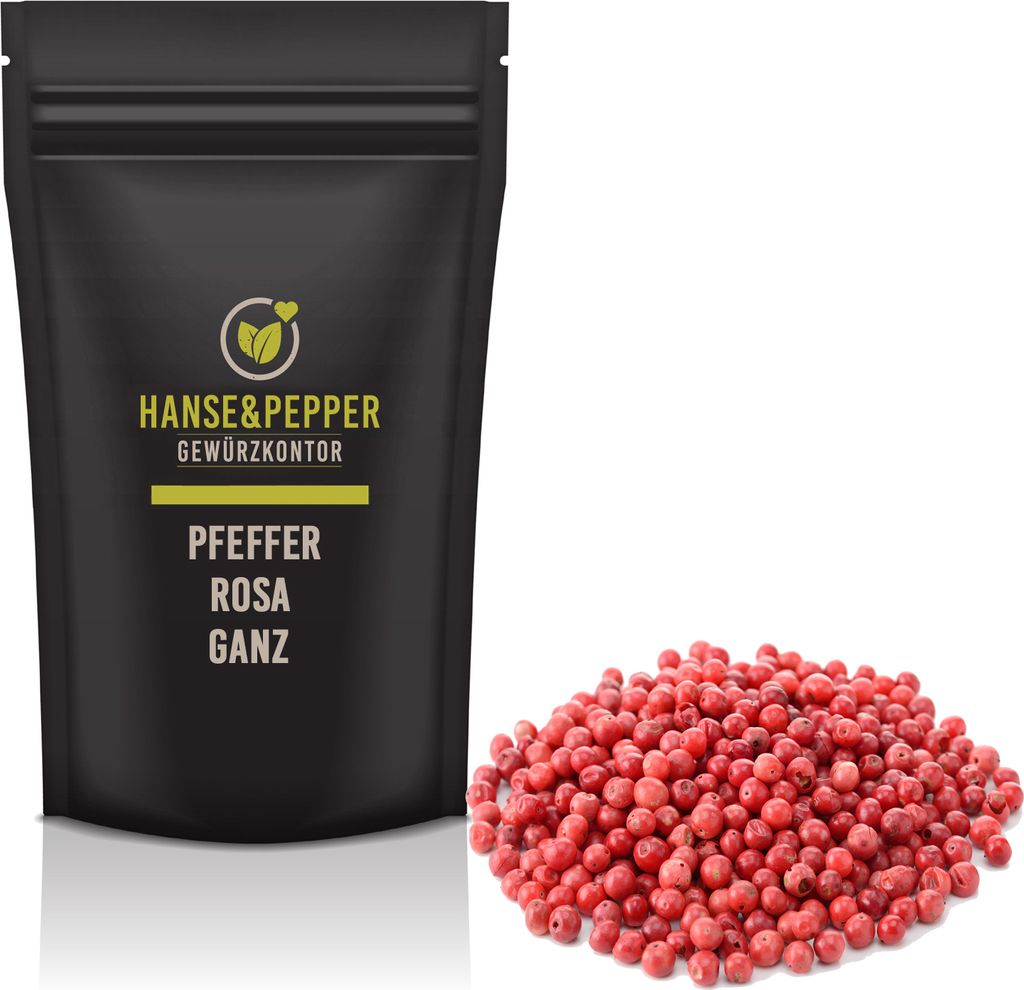250g Pfeffer Rosa Vegan Rosa Beeren ganz in Spitzenqualität Produktbild 