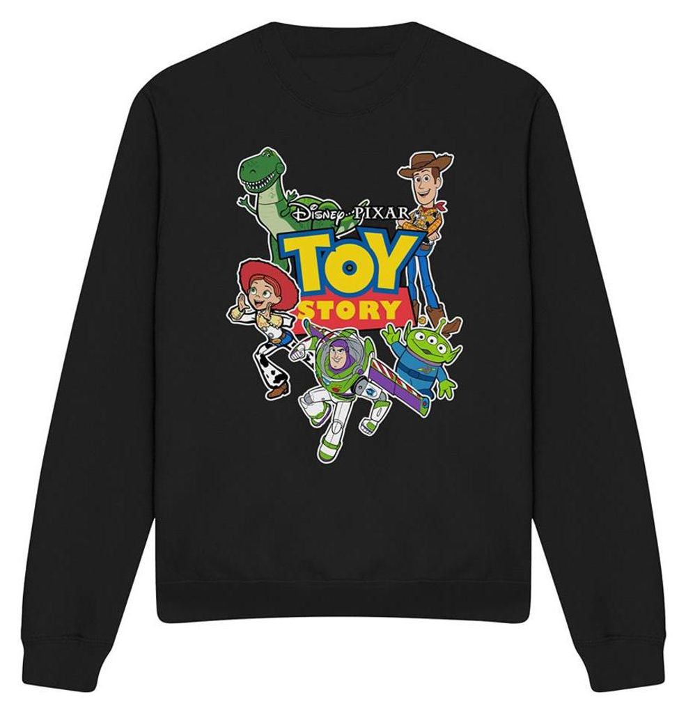 Toy Story - Sweatshirt für Herren/Damen Uni TV33783 (M) (Schwarz)