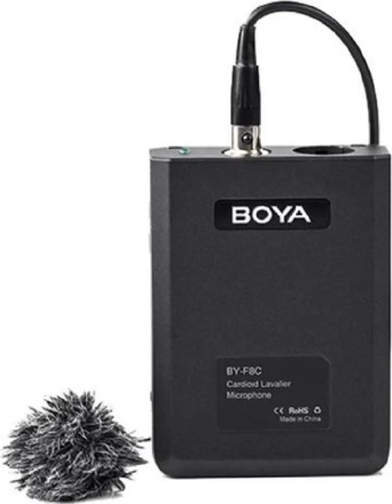 Microphone de Lavalier Cardioïde Boya BY-F8C avec Connexion XLR Métal