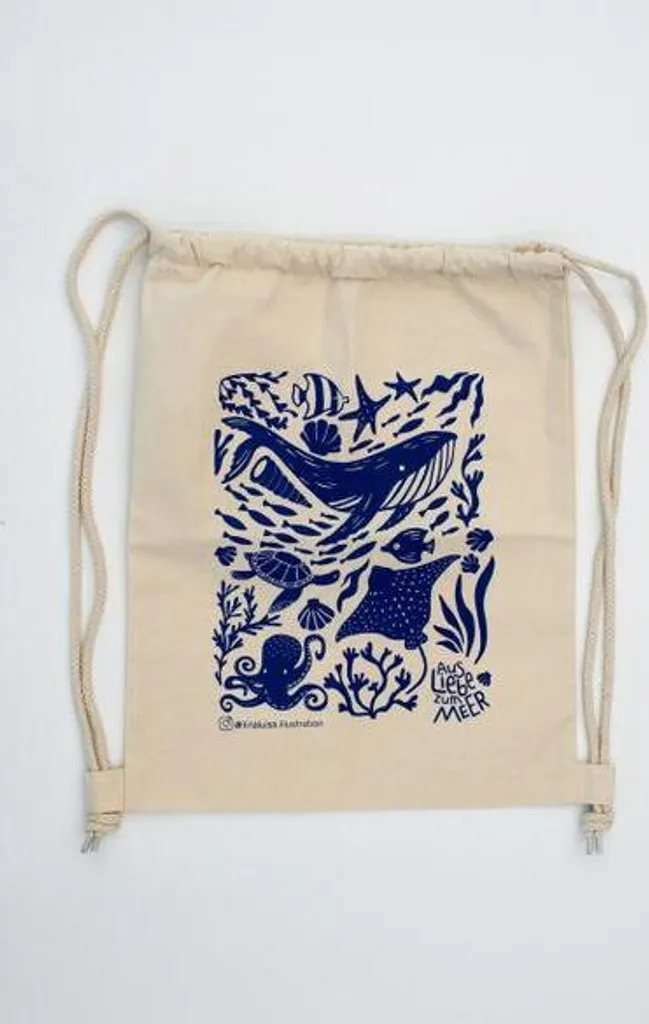 Sac de sport Artwork Océan : fini le sac banal avec ce design artistique