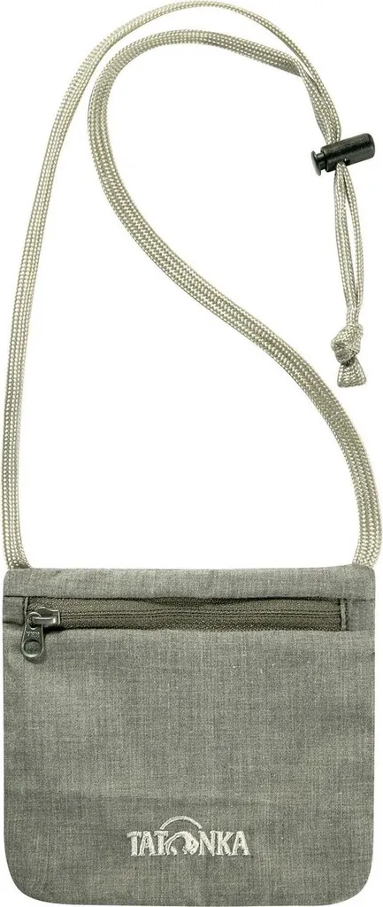 TATONKA borsello da collo Skin ID Pouch Olive grigio