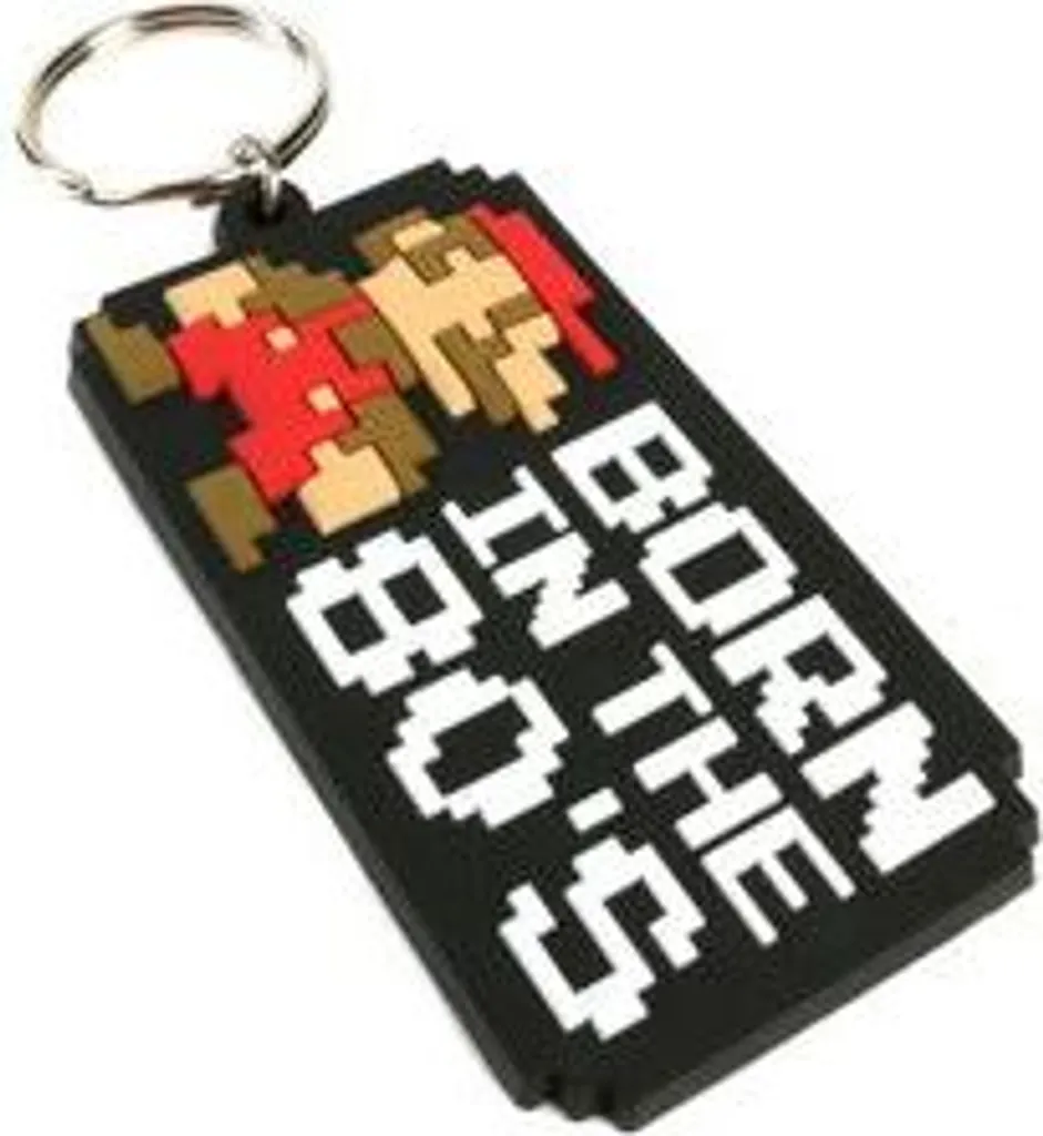 Portachiavi Nintendo Super Mario Born in the 80's per Zaino e Borse - 5