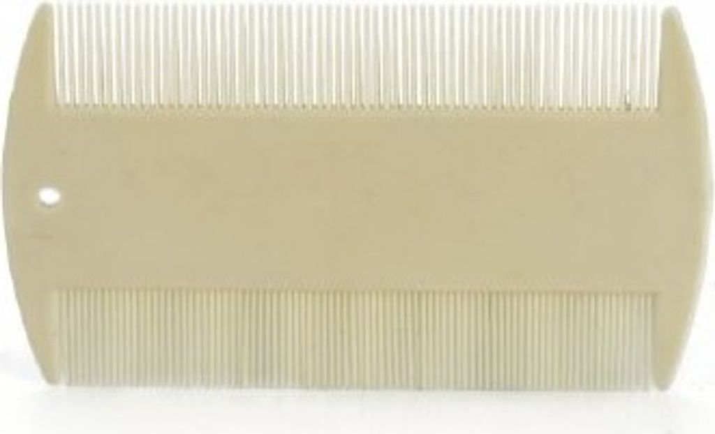 Beeztees Nissenkamm - Hund - Nylon - weiß - 8,5x5x0,1 cm Produktbild 