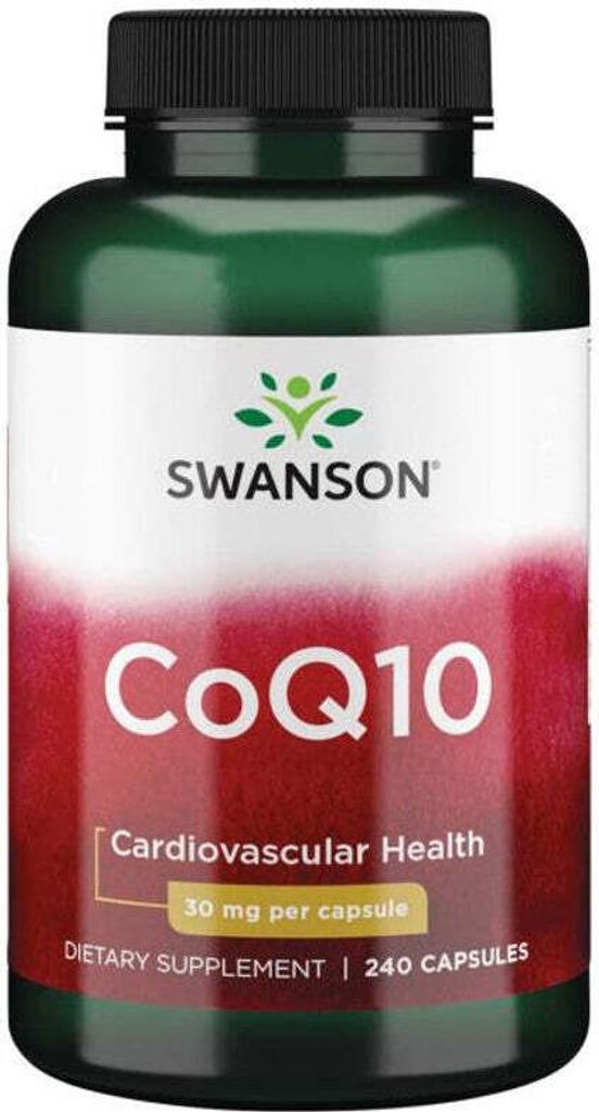 Koenzým CoQ10 30 mg 240 kapsúl Swanson Health Products Obrázok produktu 