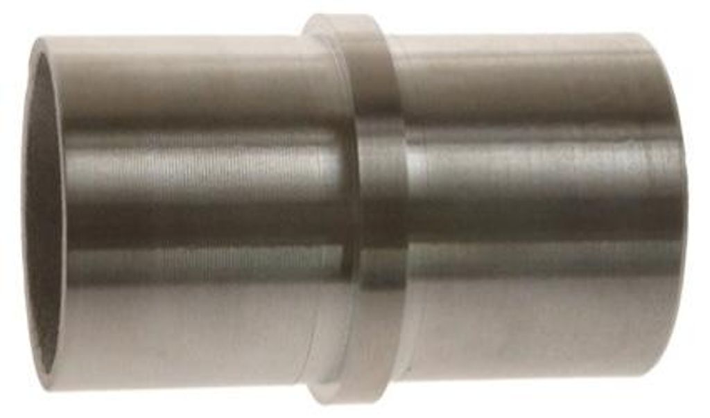 Edelstahl Rohrverbinder D=42,4x2 mm AISI304 für Geländerbau Produktbild 